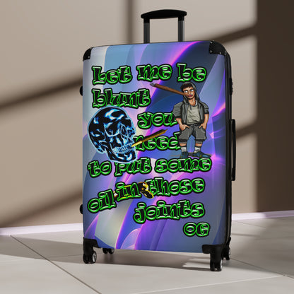 og - Suitcase (grey-pink wave)
