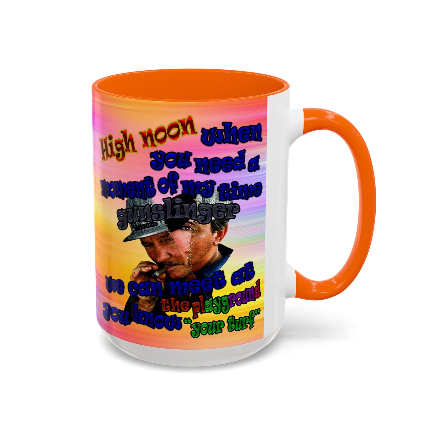 high noon - Accent Mug (color blur)
