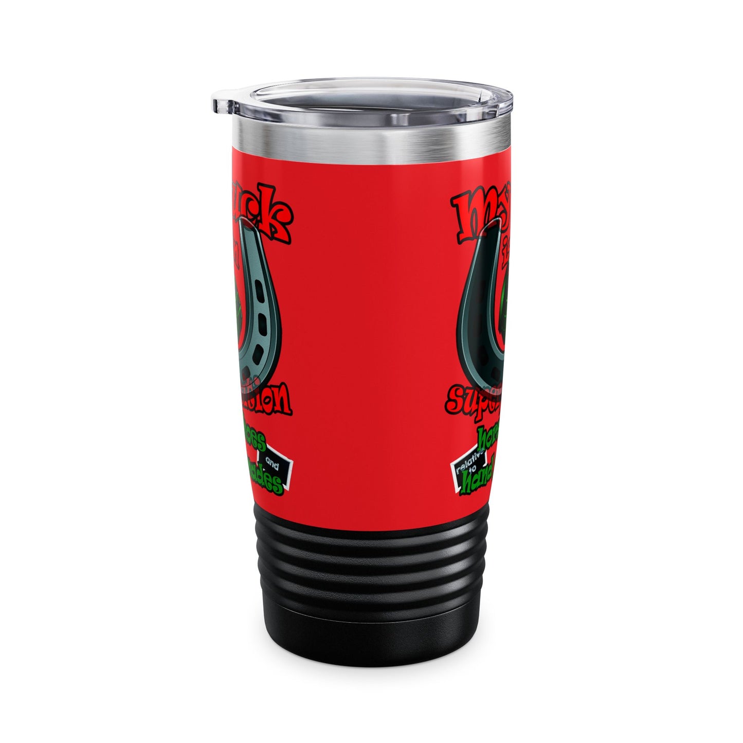 my luck - Ringneck Tumbler, 20oz (red)