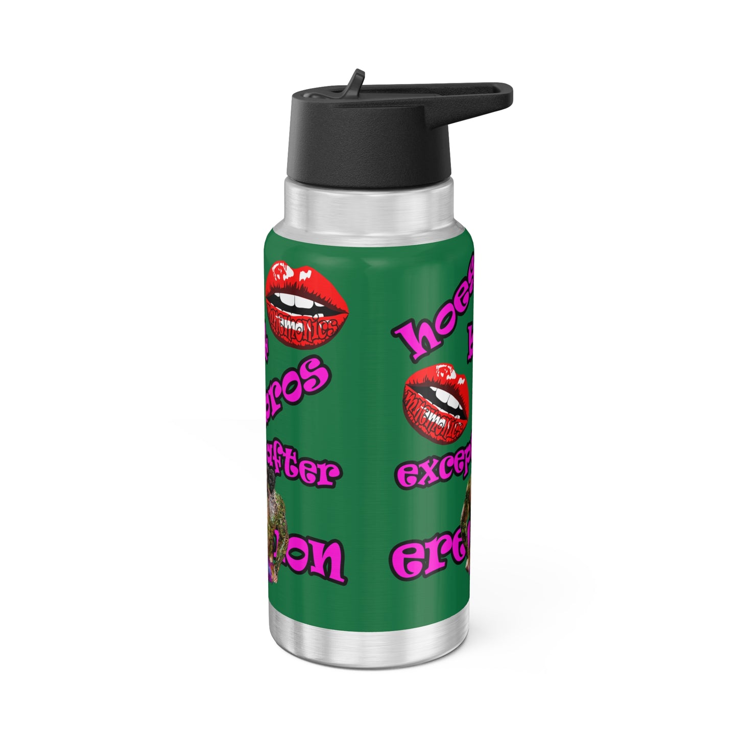 hoes b4 bros - Gator Tumbler, 32oz (dark green)