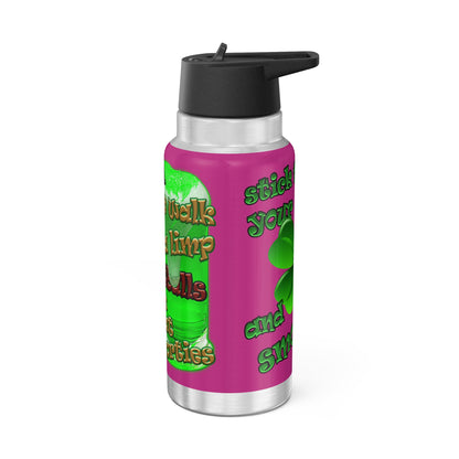 celtics logo - Gator Tumbler, 32oz (pink)