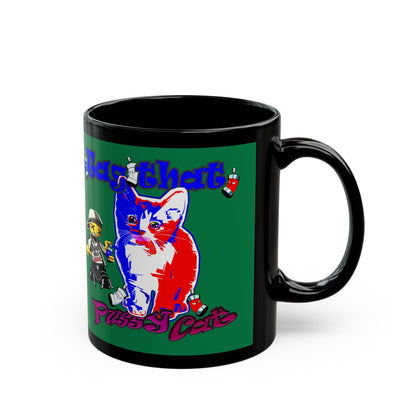 tag that - Black Mug (dark green)