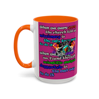 doggystyle - Accent Mug (pink)