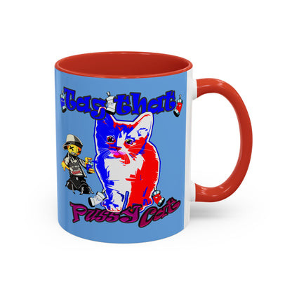 tag that - Accent Mug (light blue)