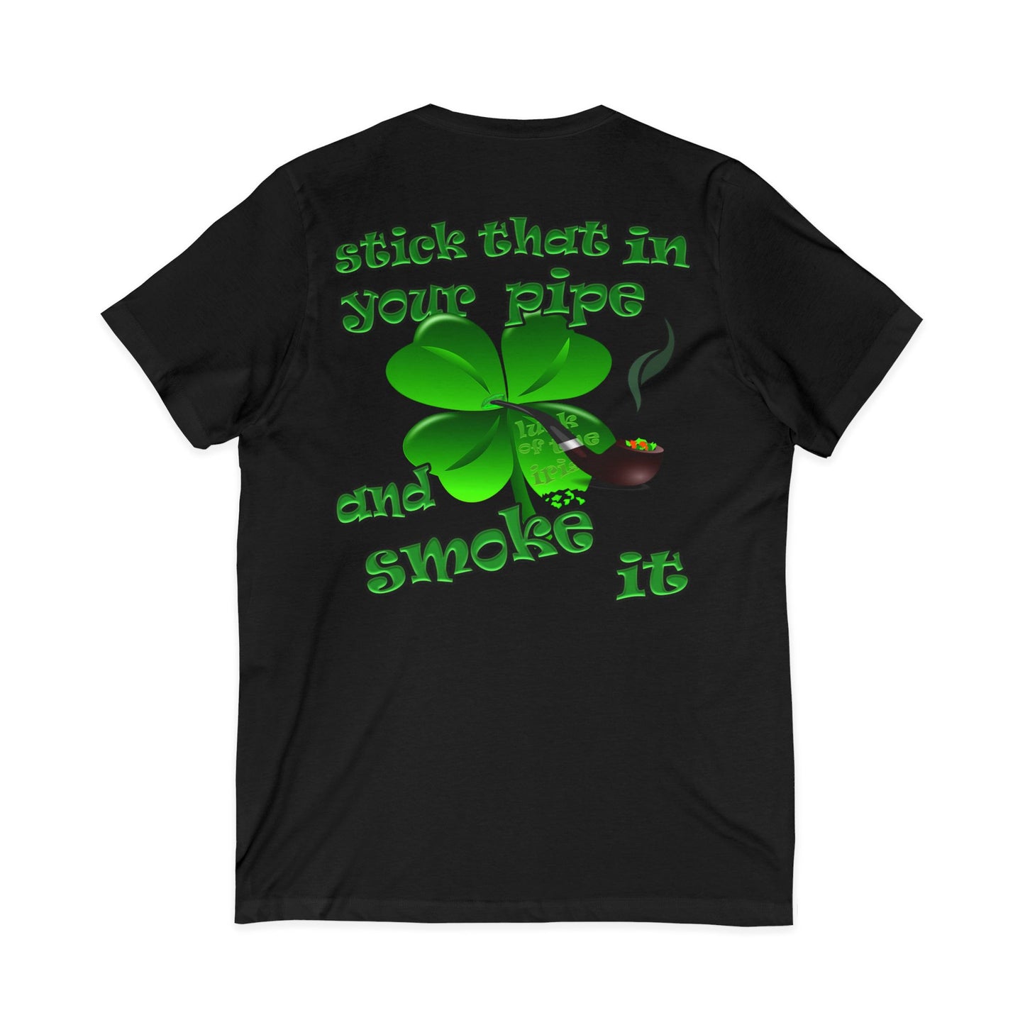 celtics logo - Unisex Jersey Short Sleeve V-Neck Tee