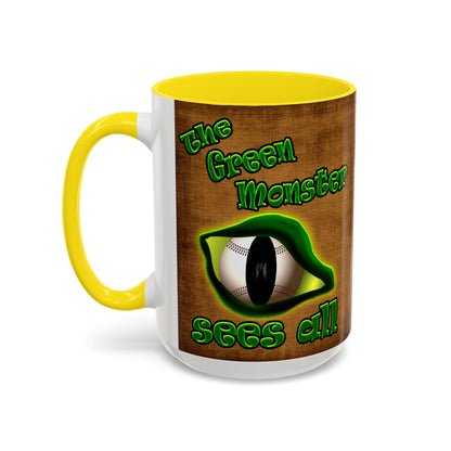 green monster - Accent Mug (brown papyrus)
