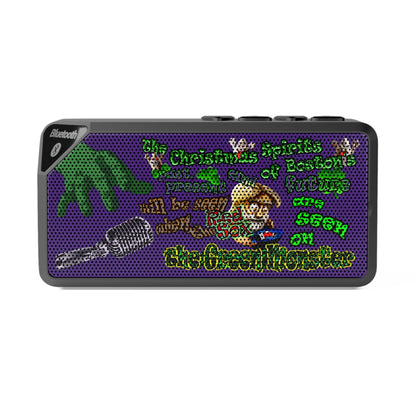 christmas spirits of boston - Jabba Bluetooth Speaker (purple)