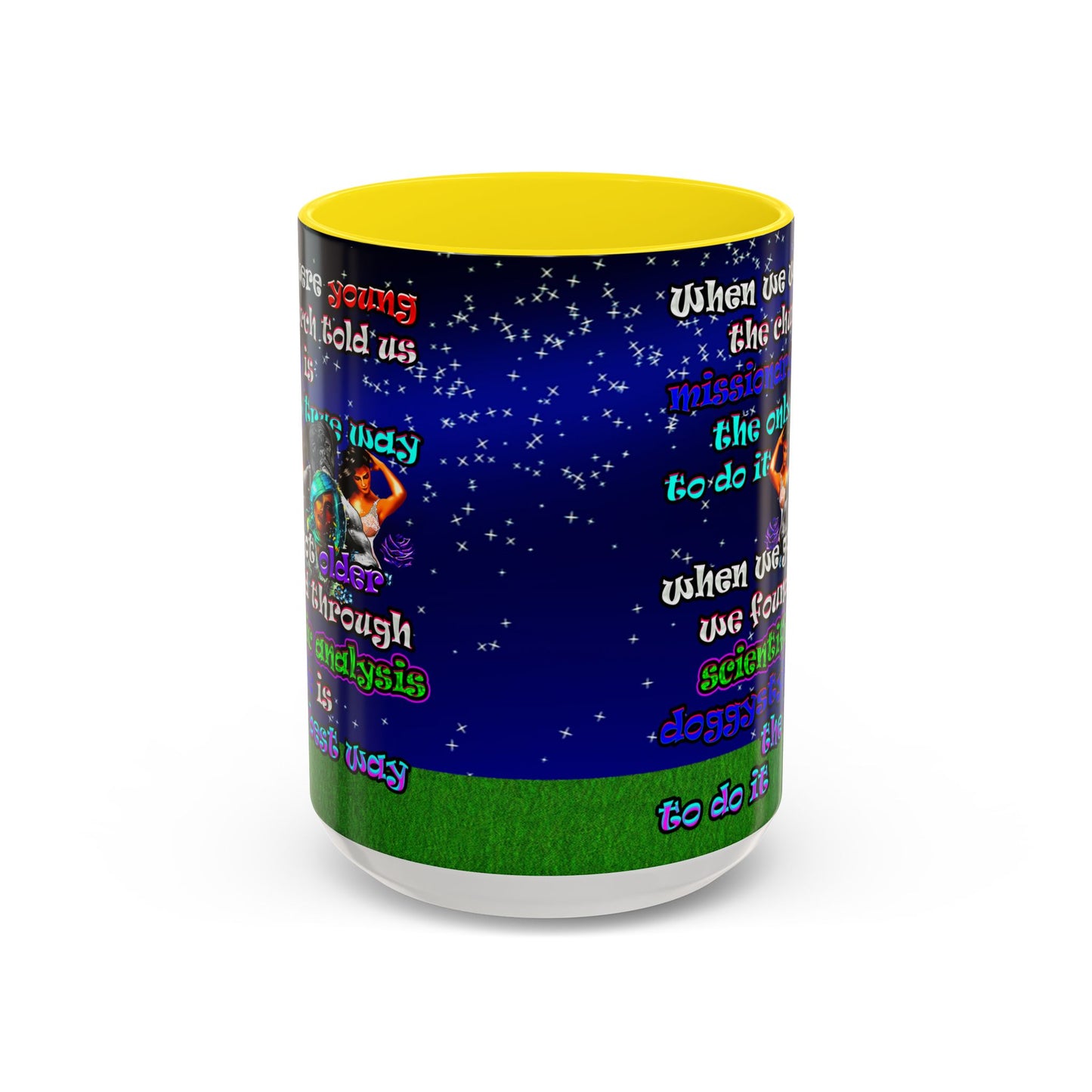 doggystyle - Accent Mug ('snoops' background)