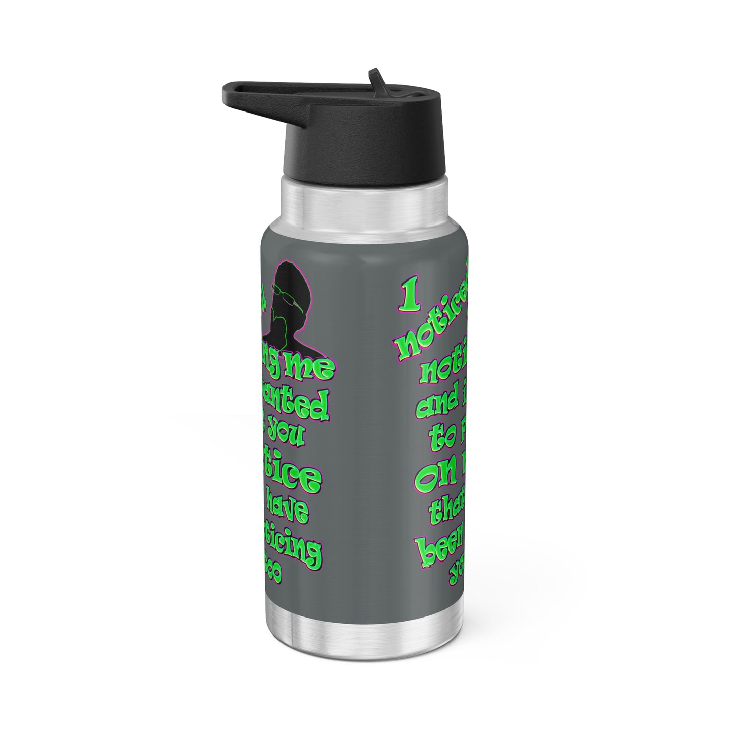 noticed you noticing - Gator Tumbler, 32oz (dark grey)