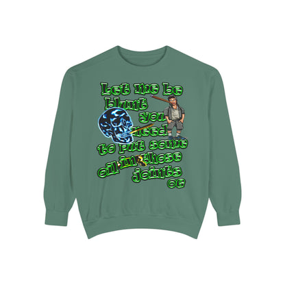 og - Unisex Garment-Dyed Sweatshirt