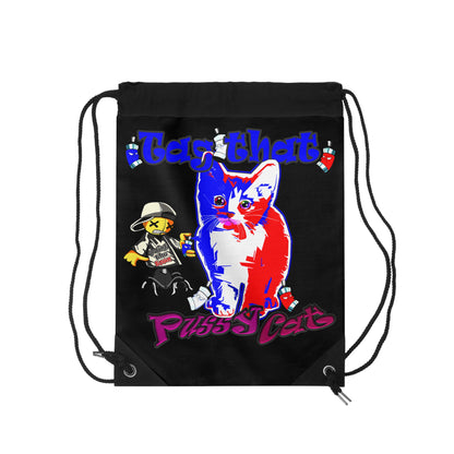tag that - Drawstring Bag (black)