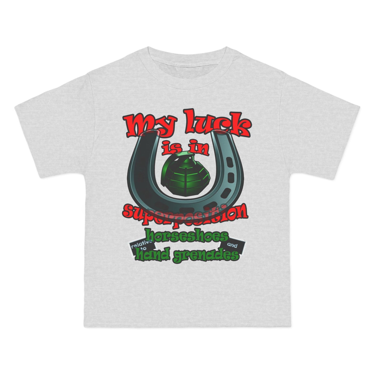 my luck - Beefy-T®  Short-Sleeve T-Shirt