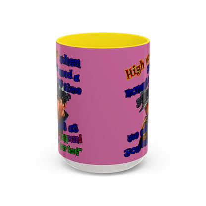 high noon - Accent Mug (light pink)