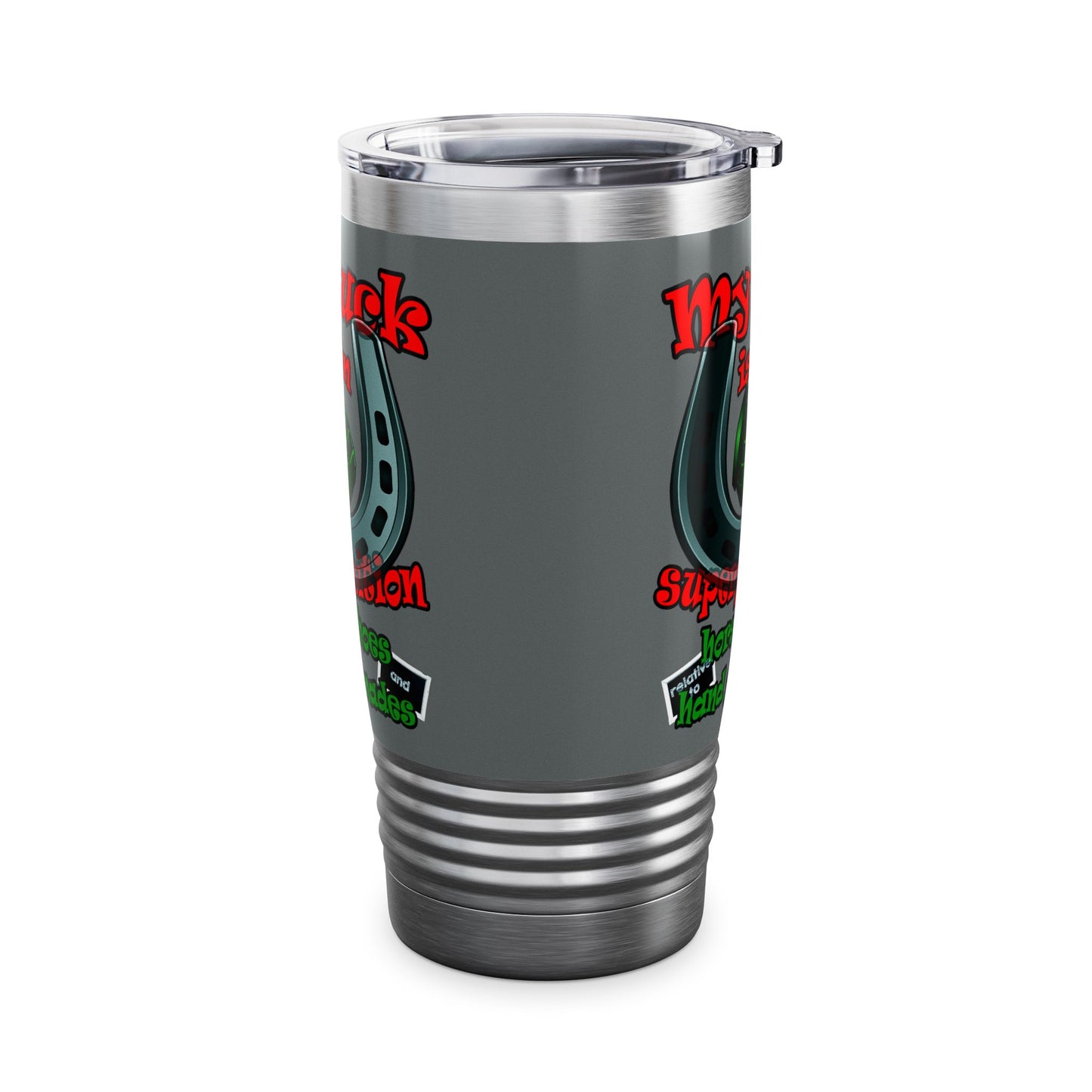 my luck - Ringneck Tumbler, 20oz (dark grey)