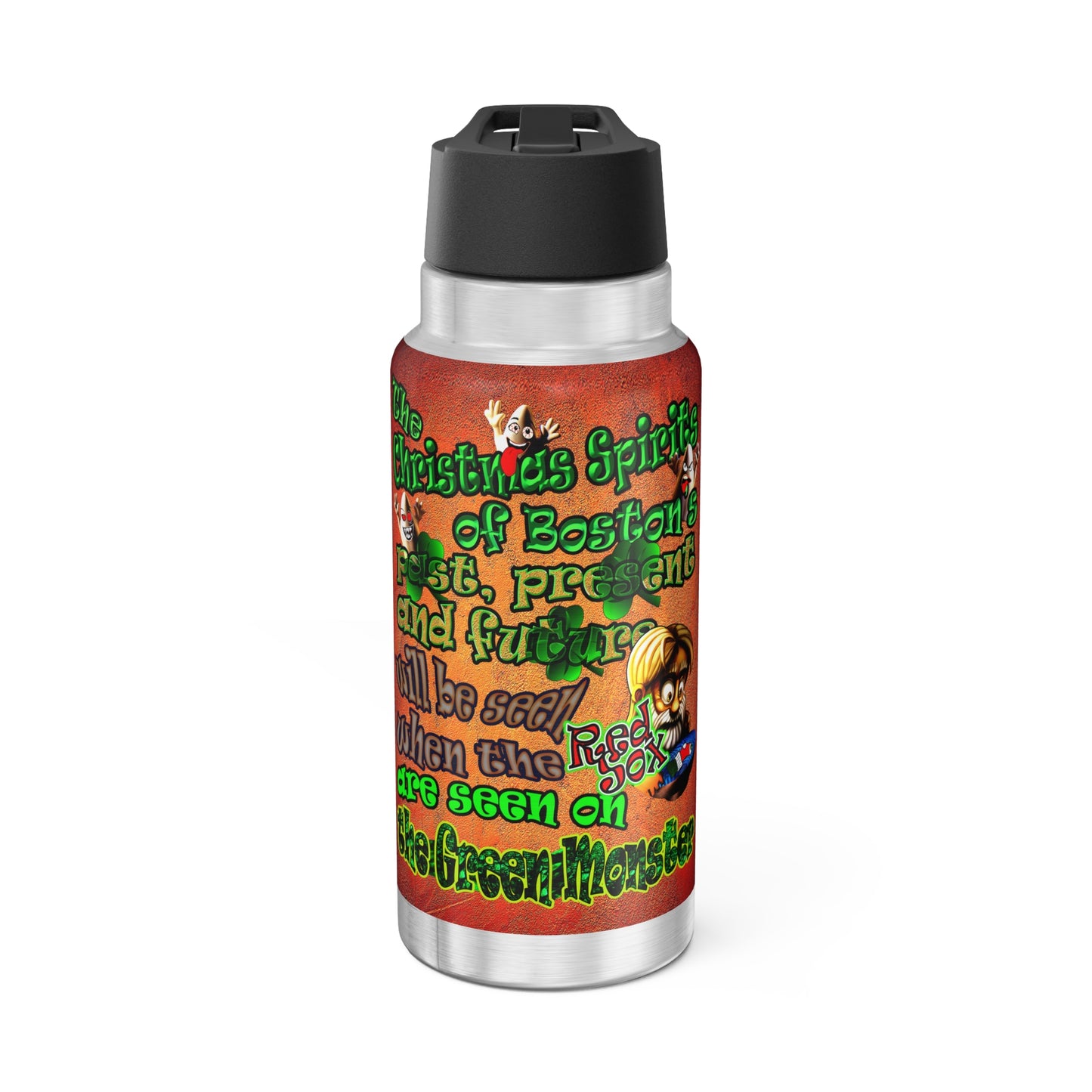 christmas spirits of boston - Gator Tumbler, 32oz  (burnt orange)