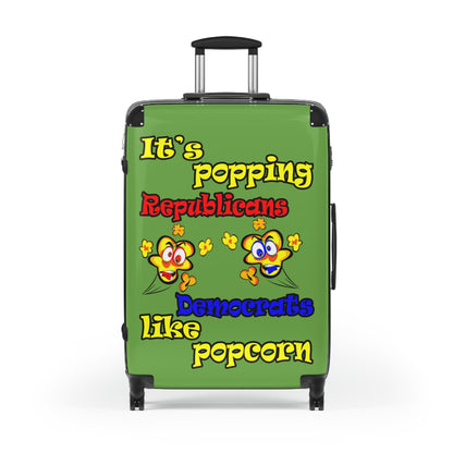 popping like popcorn - Suitcase (green)