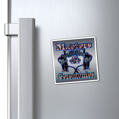em cee squared - Magnets - (brushed nickel)