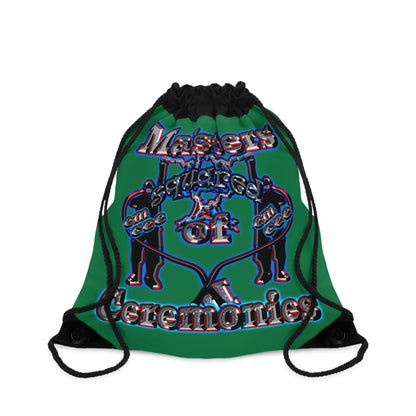em cee squared - Drawstring Bag (dark green)