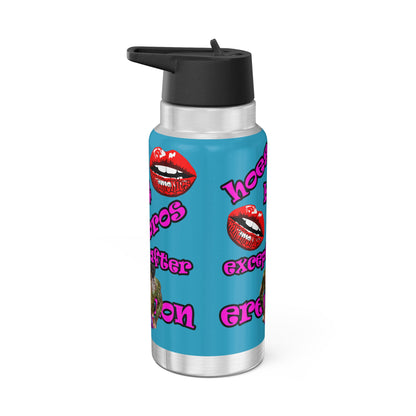 hoes b4 bros - Gator Tumbler, 32oz (turquoise)