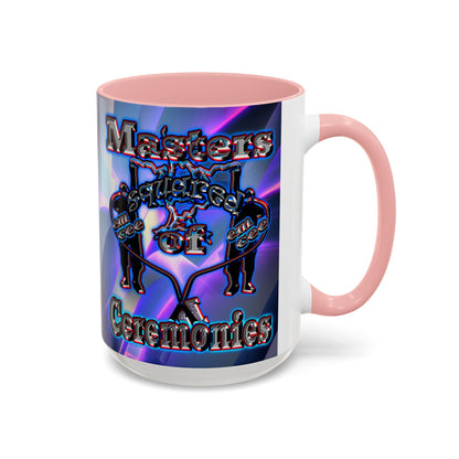 em cee squared - Accent Mug (grey-pink wave)
