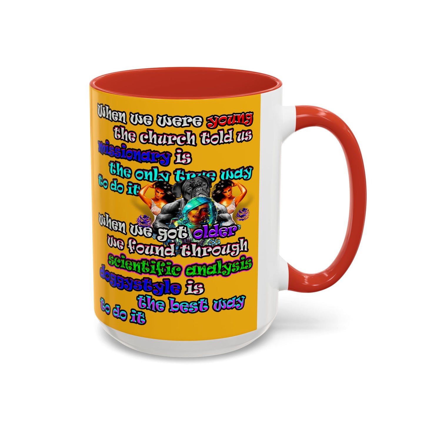 doggystyle - Accent Mug (yellow)