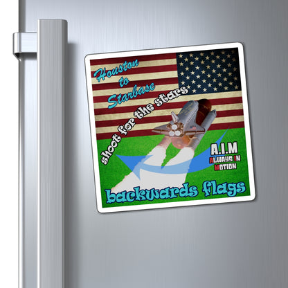 shoot for the stars - Magnets - (green turf)