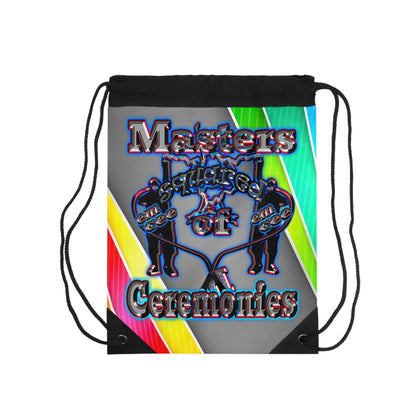 em cee squared - Drawstring Bag (rainbow split)