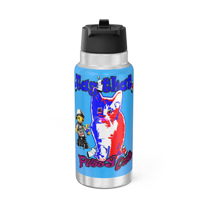 tag that - Gator Tumbler, 32oz  (light blue-purple wave)