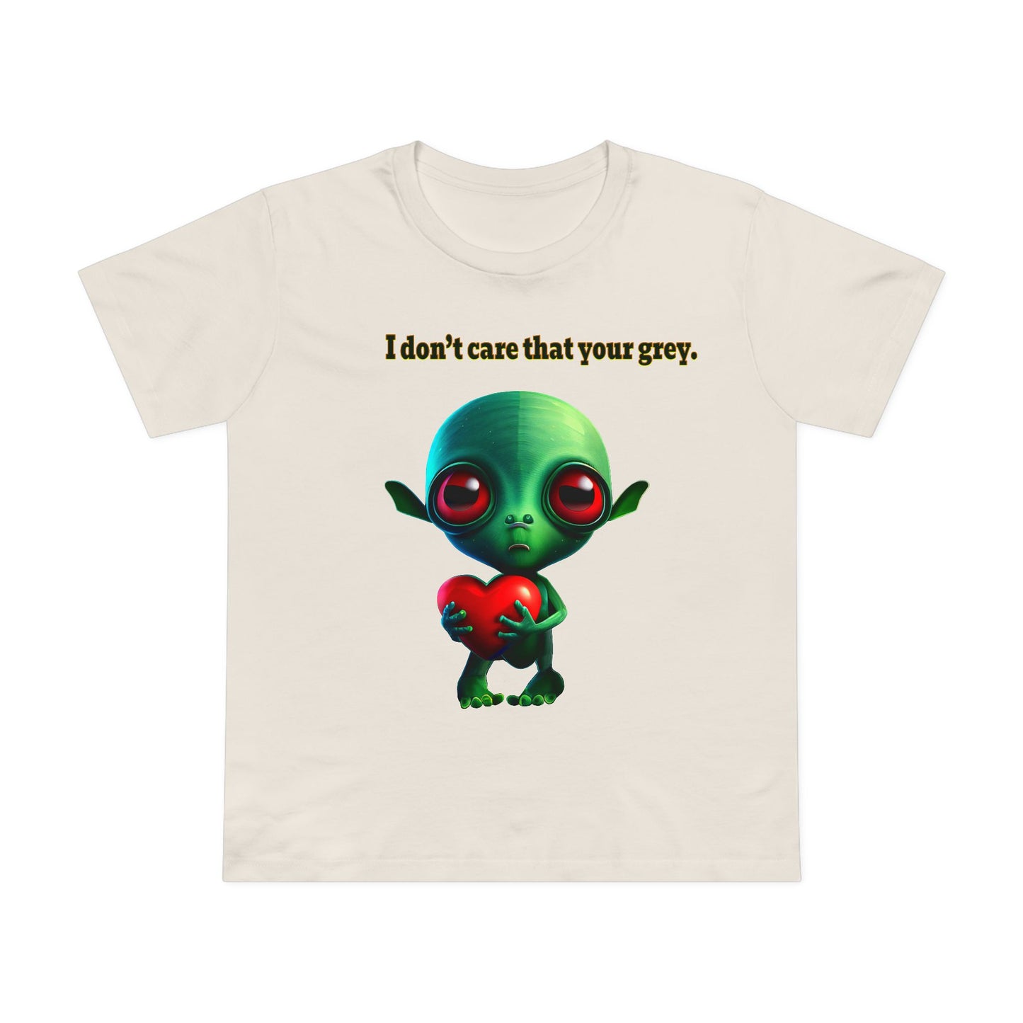 I don't care that your grey - Women’s Maple Tee