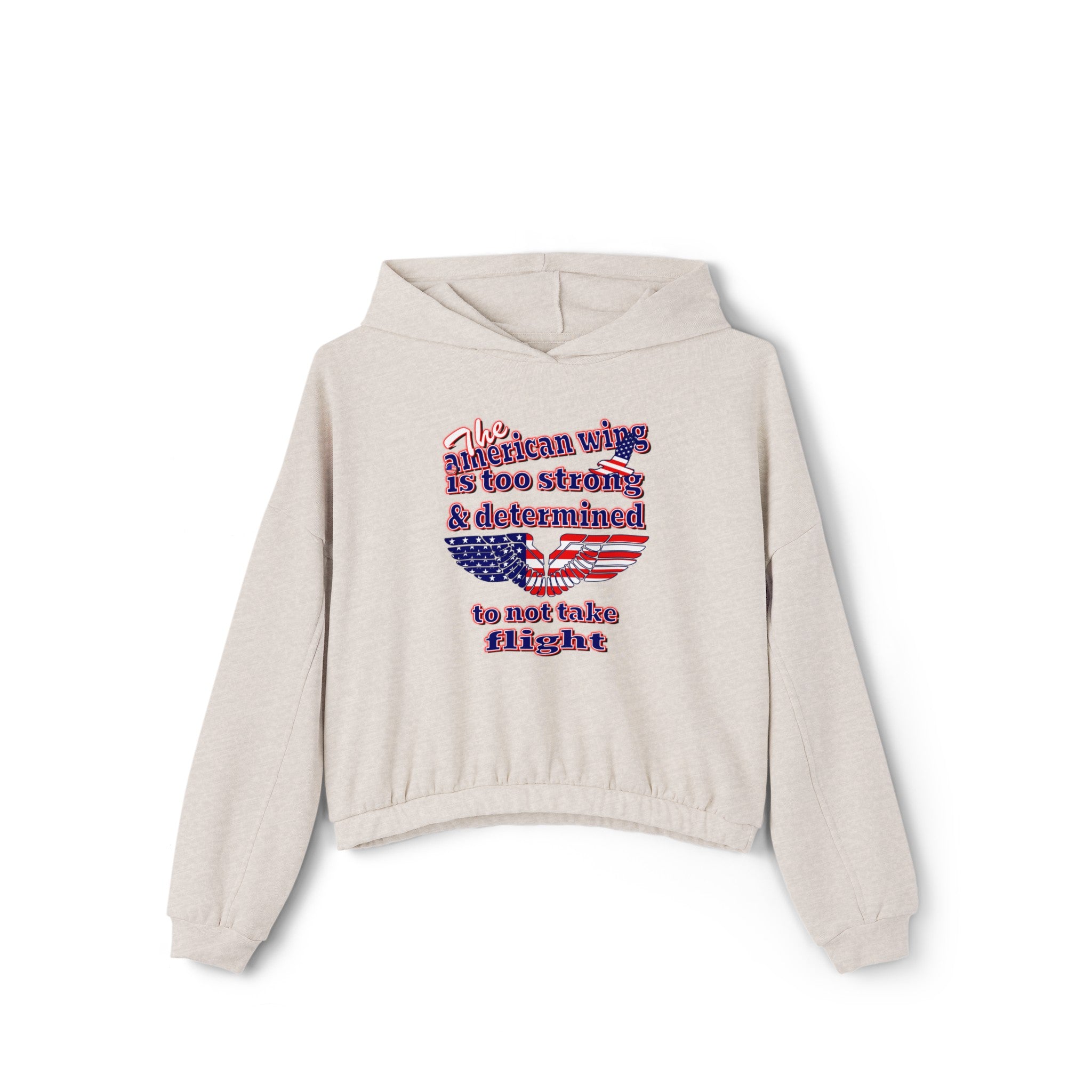american wing - Women's Cinched Bottom Hoodie