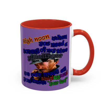 high noon - Accent Mug (light purple)