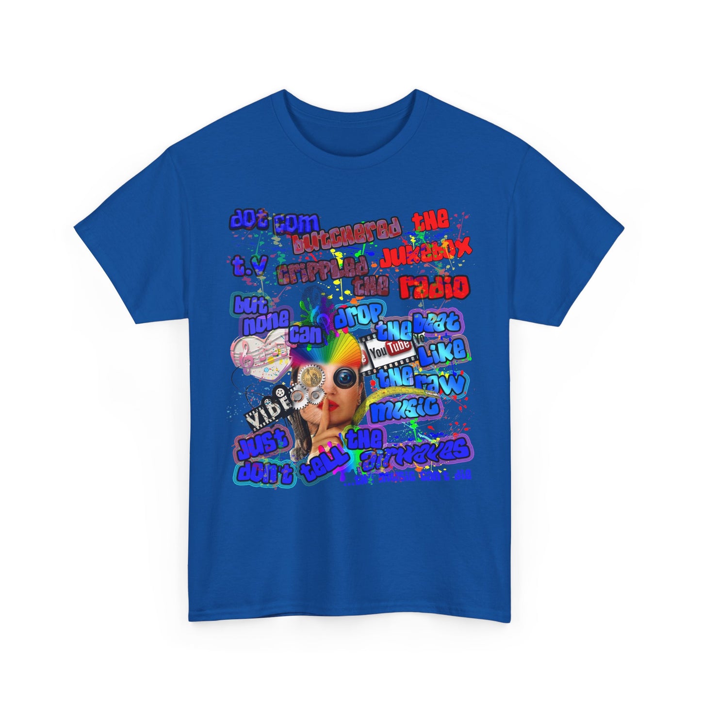 drop the beat - Unisex Heavy Cotton Tee