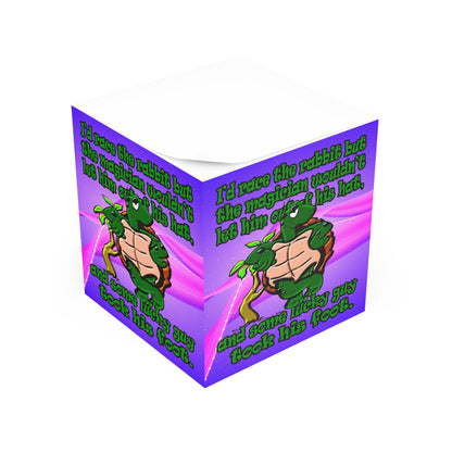 turtle race - note cube (purple-pink wave)