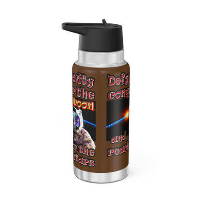 defy conquer reach - Gator Tumbler, 32oz (brown)
