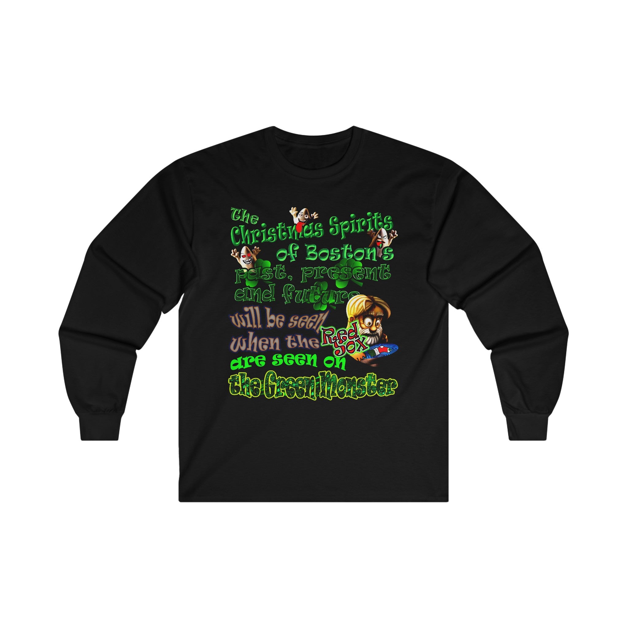 christmas spirits of boston - Ultra Cotton Long Sleeve Tee