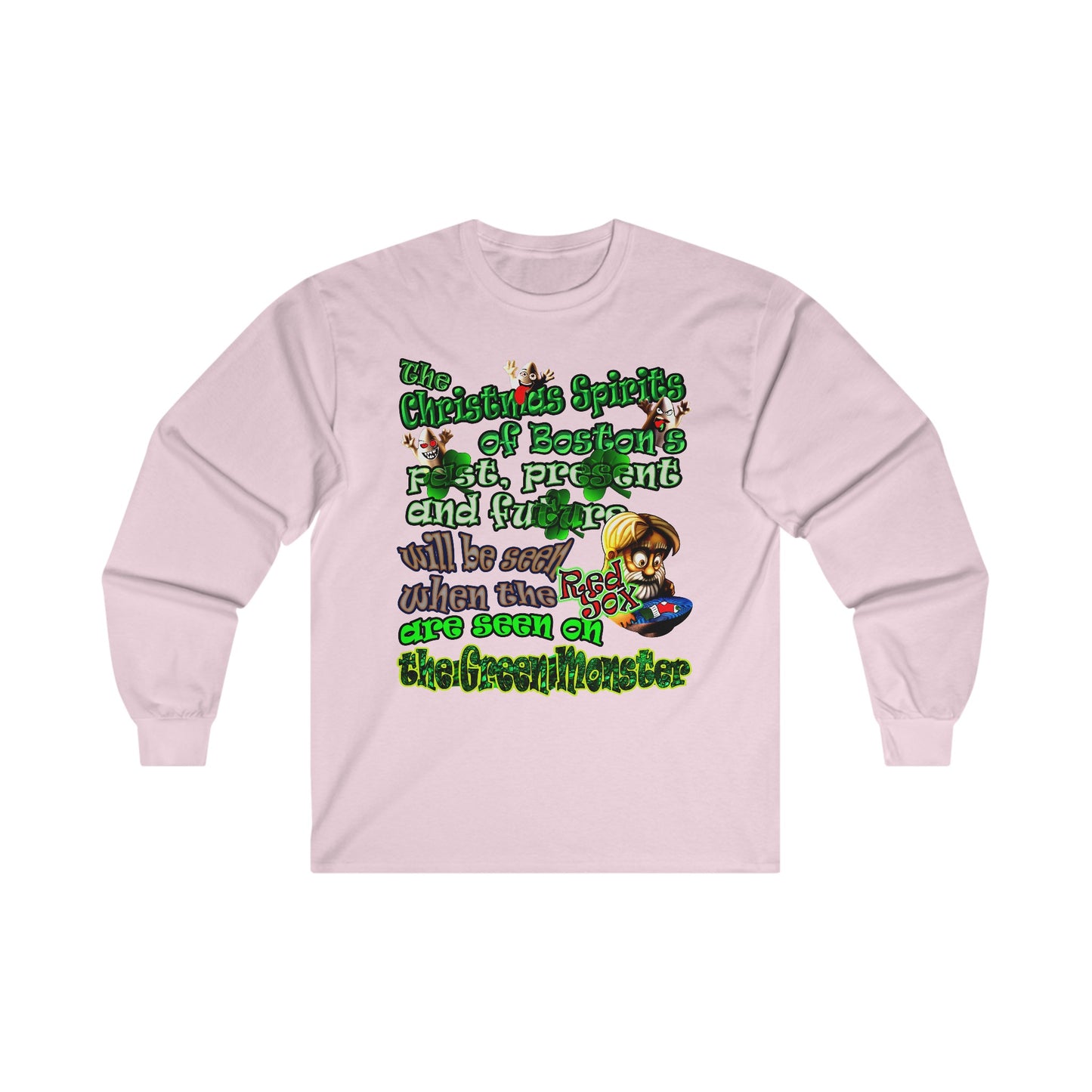 christmas spirits of boston - Ultra Cotton Long Sleeve Tee