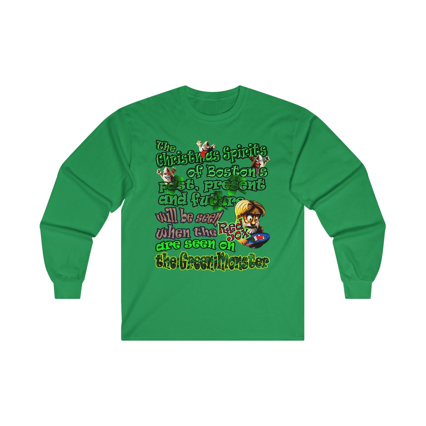 christmas spirits of boston - Ultra Cotton Long Sleeve Tee