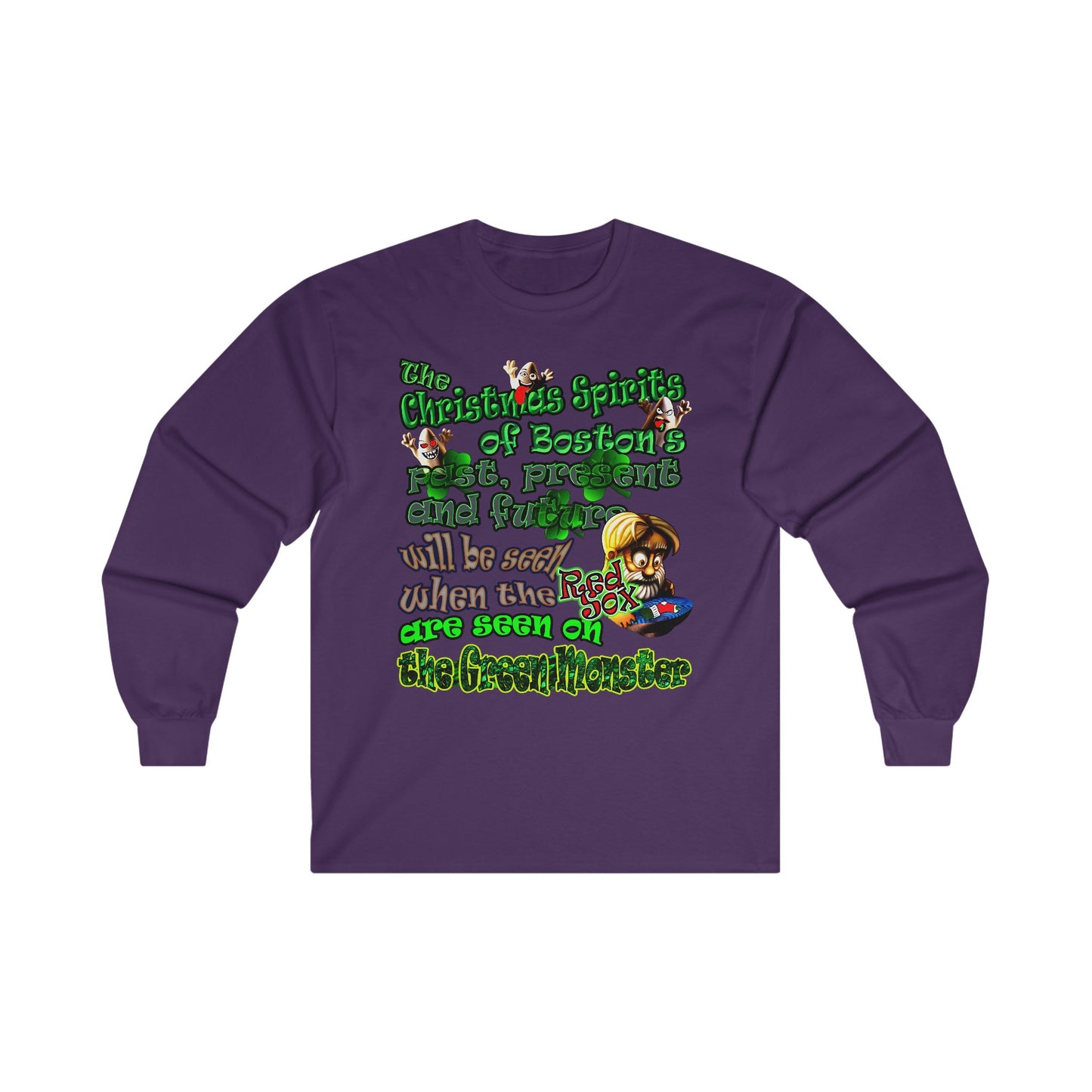 christmas spirits of boston - Ultra Cotton Long Sleeve Tee