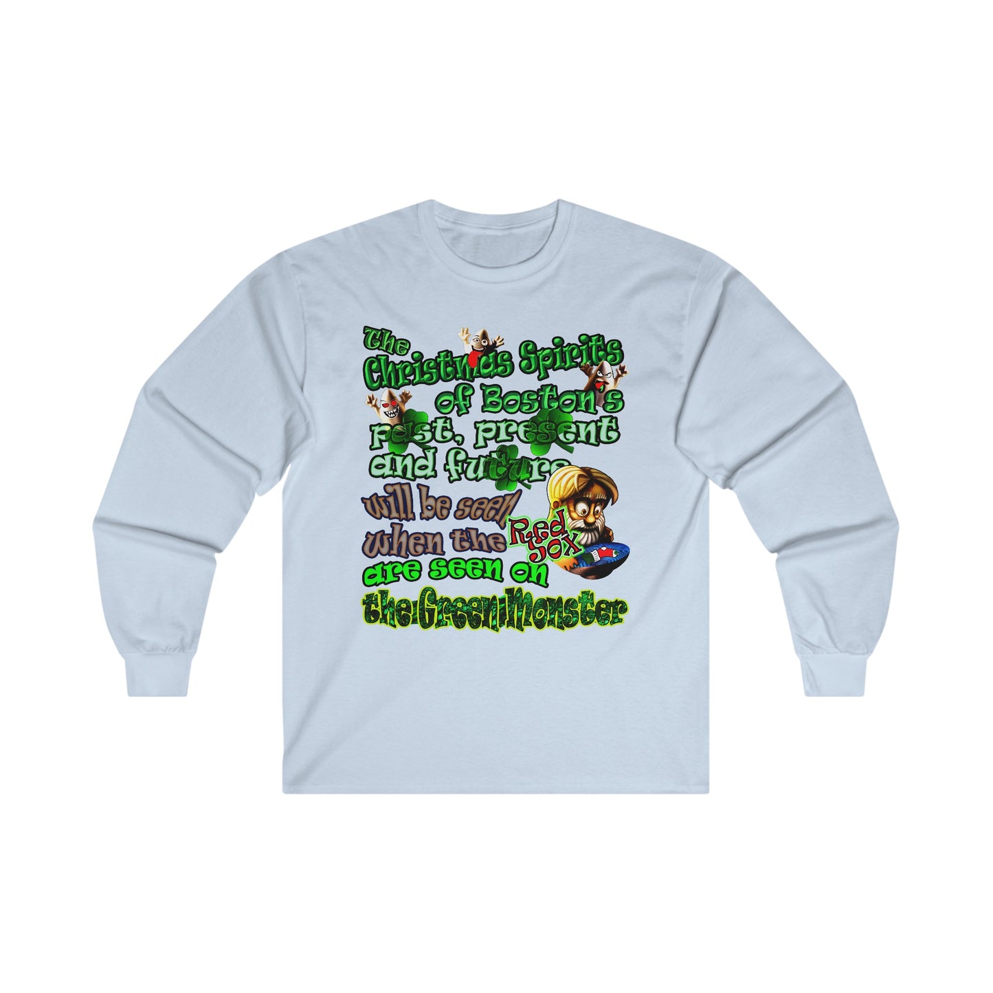 christmas spirits of boston - Ultra Cotton Long Sleeve Tee