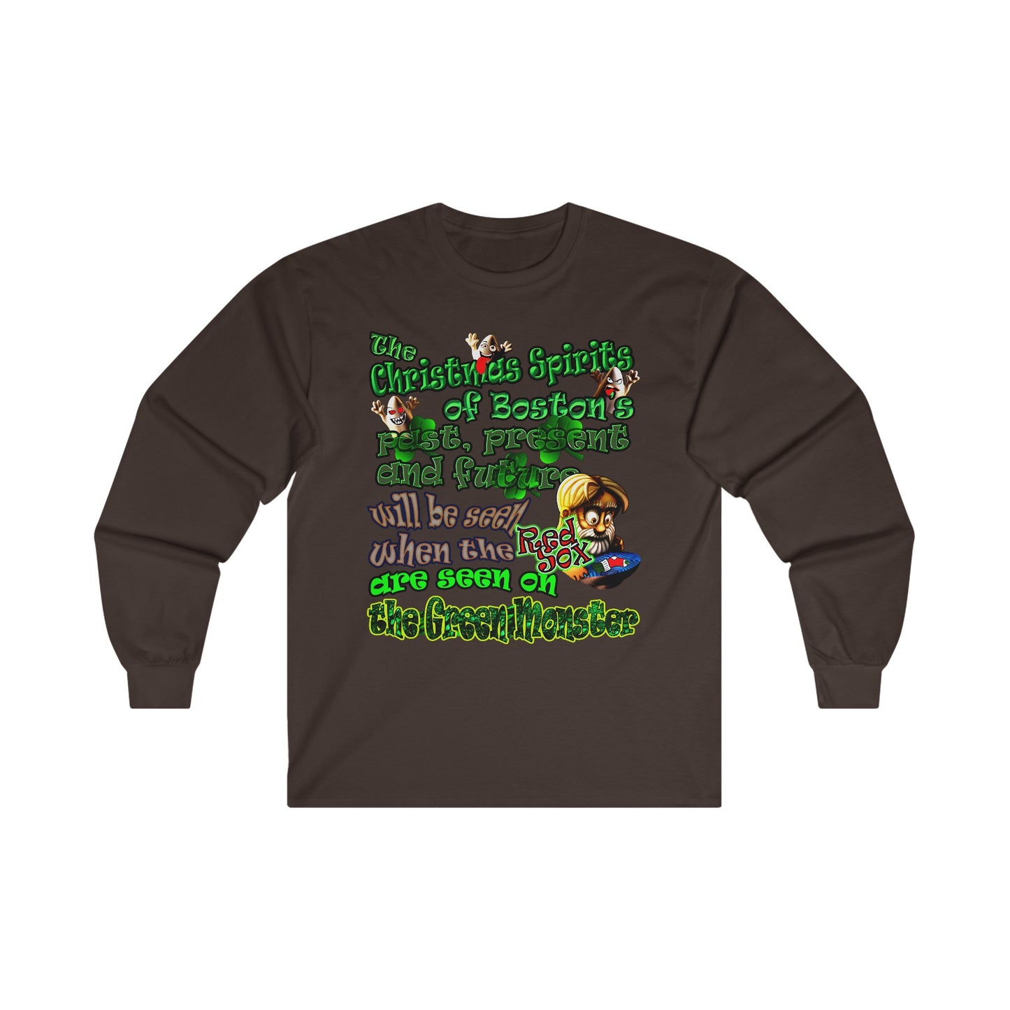 christmas spirits of boston - Ultra Cotton Long Sleeve Tee