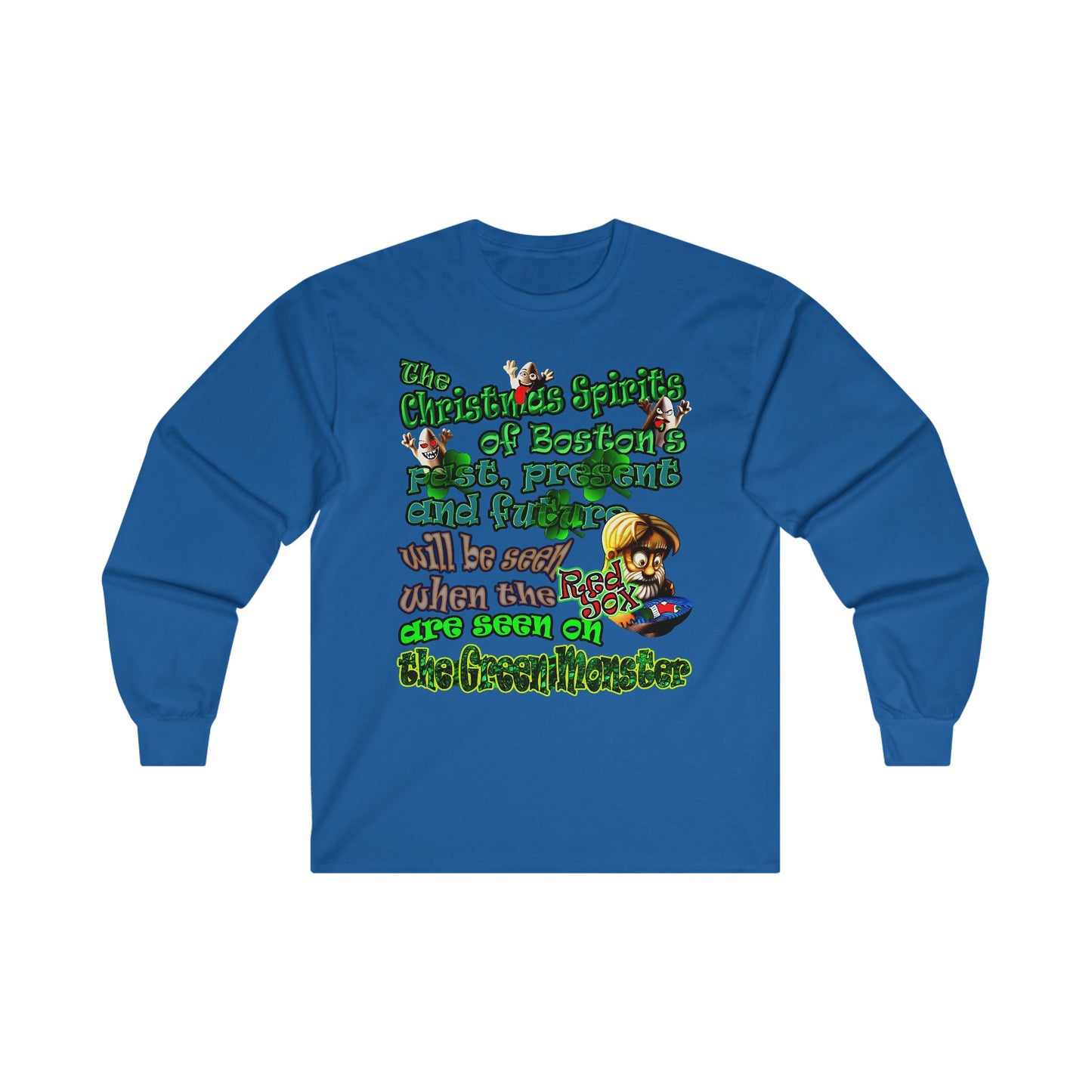 christmas spirits of boston - Ultra Cotton Long Sleeve Tee