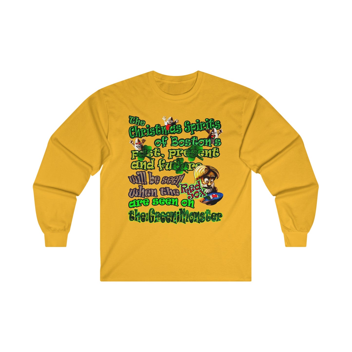 christmas spirits of boston - Ultra Cotton Long Sleeve Tee