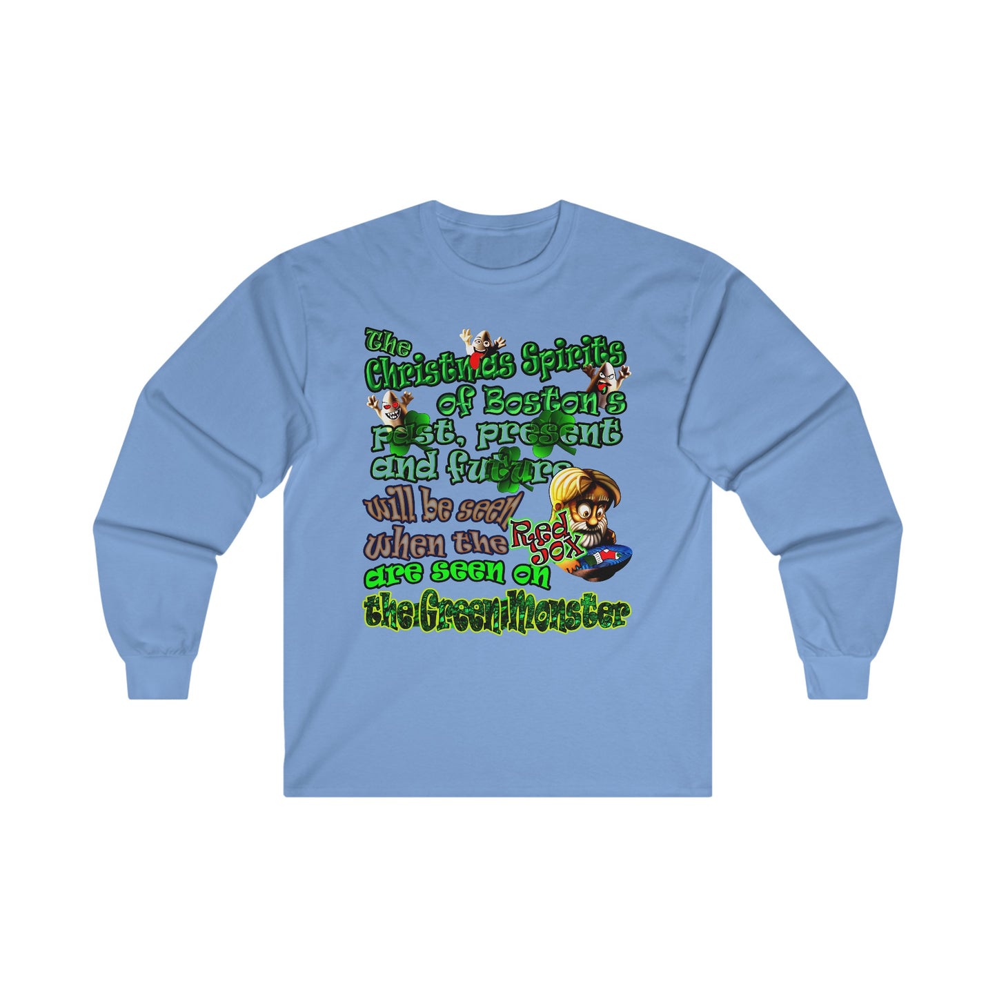 christmas spirits of boston - Ultra Cotton Long Sleeve Tee