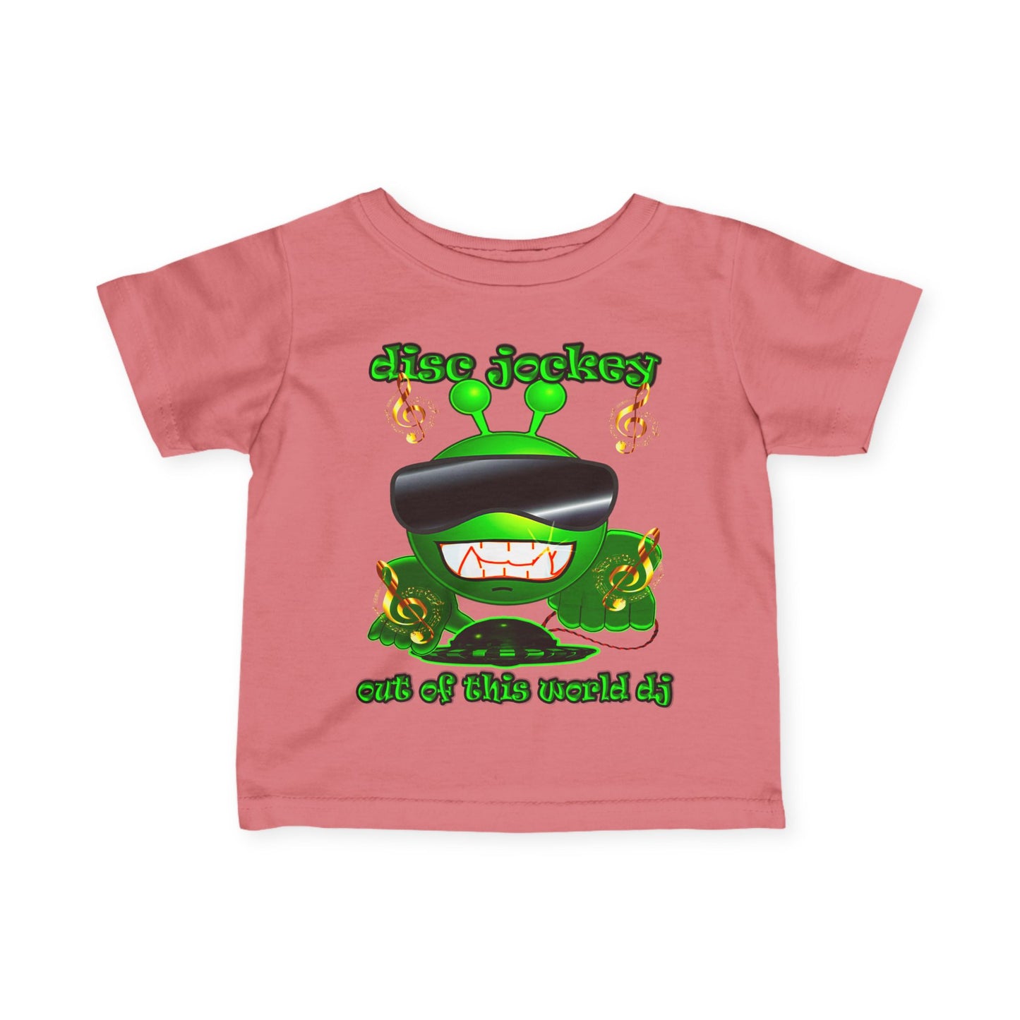 disc jockey - Infant Fine Jersey Tee