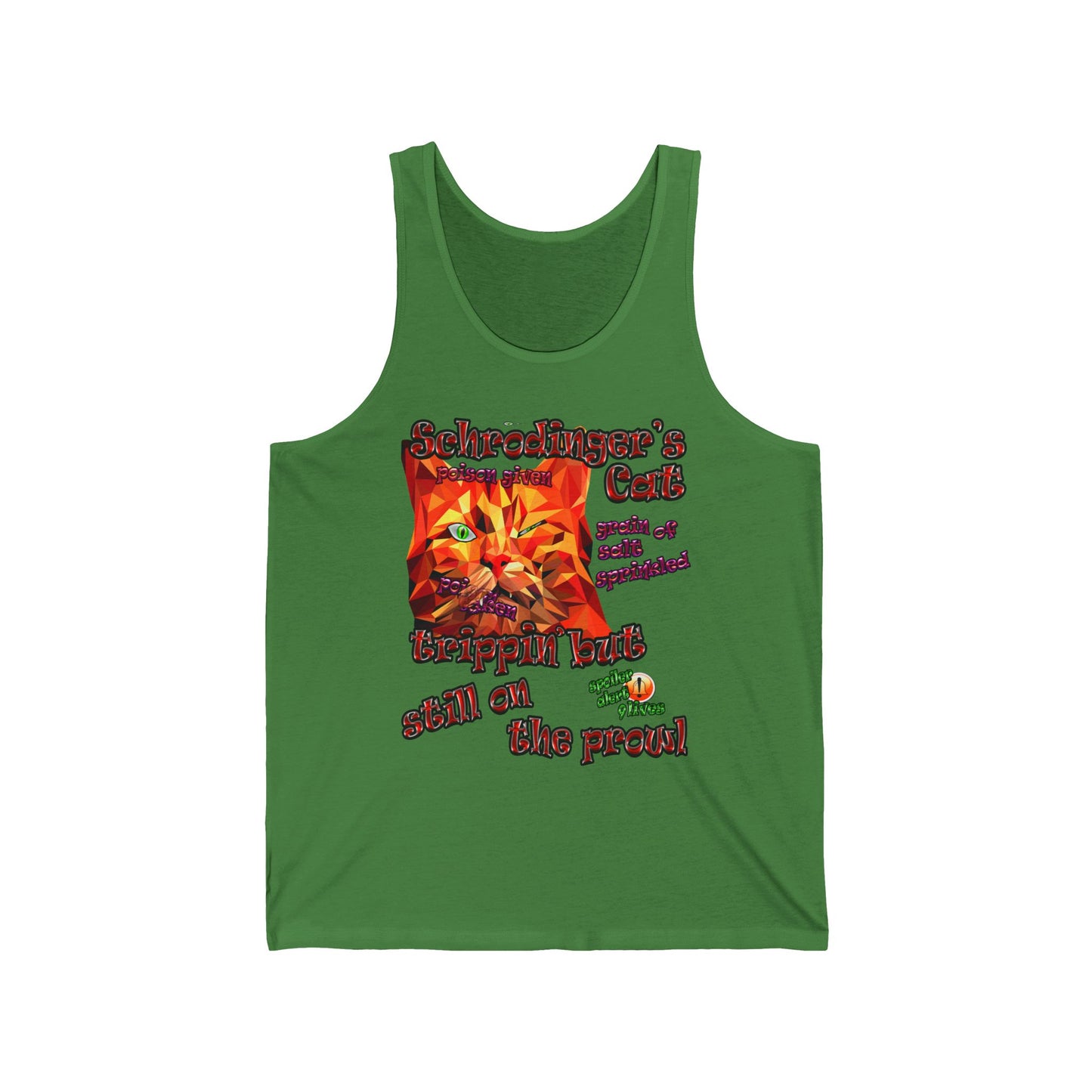 schrodinger's cat - Unisex Jersey Tank