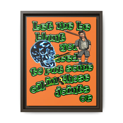 og - framed canvas art (crusta)