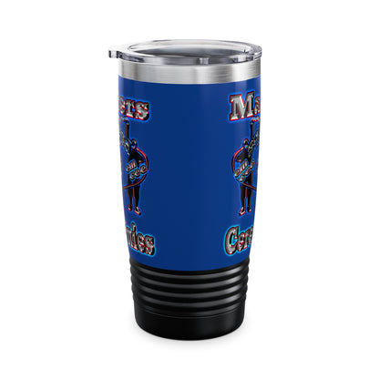 em cee squared - Ringneck Tumbler, 20oz (dark blue)