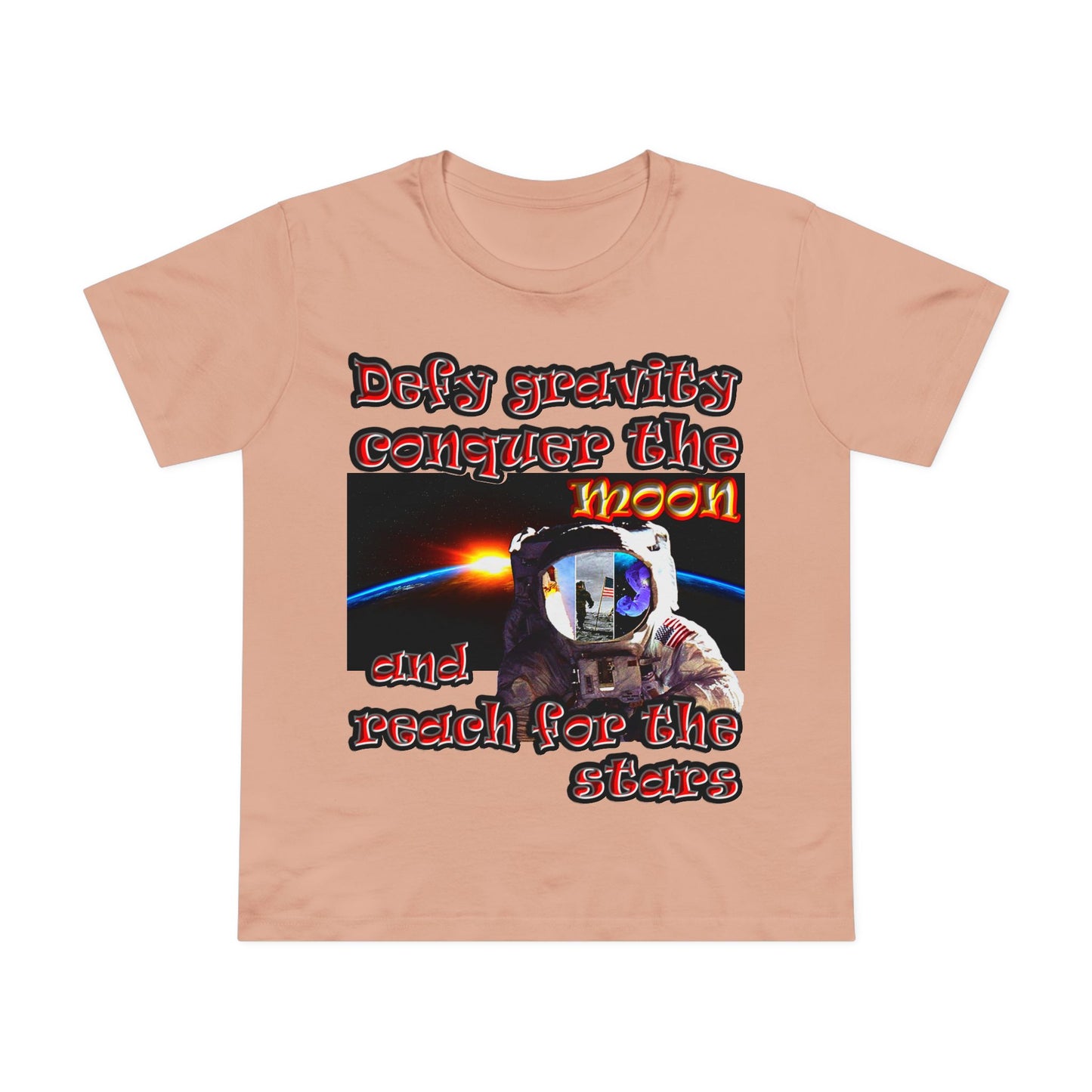 defy conquer reach - Women’s Maple Tee