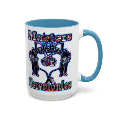 em cee squared - Accent Mug (white)