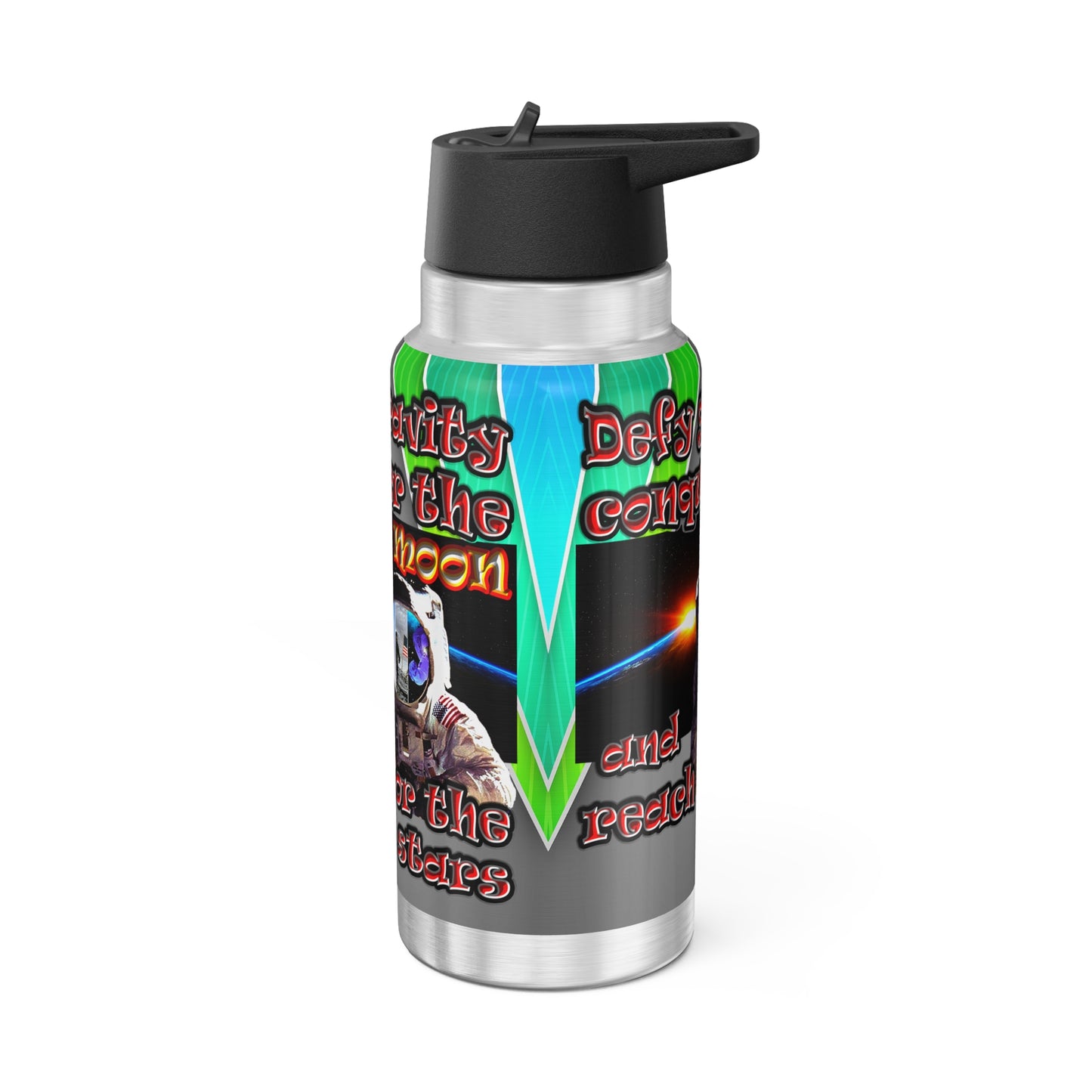defy conquer reach - Gator Tumbler, 32oz  (rainbow split)
